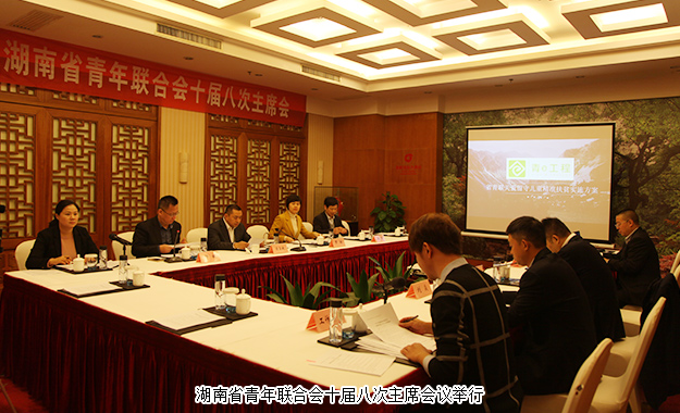胡國安董事長受邀出席湖南省青年聯(lián)合會十屆八次主席會議、十屆四次常委（擴大）會議
