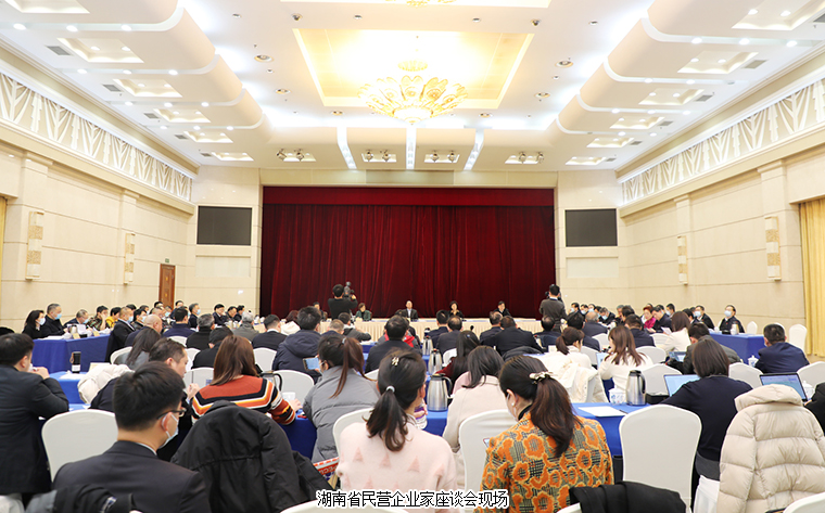 毛偉明省長出席全省民營企業(yè)家座談會，胡國安董事長應邀參加