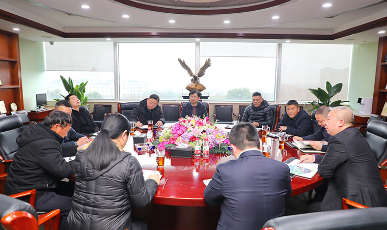 瀏陽(yáng)經(jīng)開區(qū)黨工委副書記、管委會(huì)主任喻輝一行蒞臨綠之韻調(diào)研座談